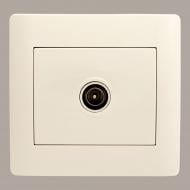 Розетка TV оконечная LXL Oscar IP20 крем TL11254 Cream