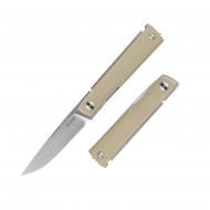 Нож складной Ruike D712-T карманный , (7.7 см) 8Cr13MoV/G10 белый D712-T