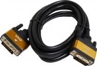 Кабель мультимедийный Patron DVI - DVI 24+1 male-male 30 AWG PN-MUL-DVI-DVI-1 1 м черный (CAB-PN-MUL-DVI-DVI-1)