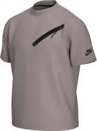 Футболка Nike M NSW PE SS KNIT TOP DA0797-229 р.L коричневый