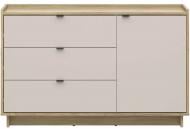 Комод BRW DALVA 1д3ш 1340x860x420 мм дуб маувелла/кашемир (S640-KOM1D3S-DMU/UKA)