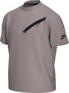 Футболка Nike M NSW PE SS KNIT TOP DA0797-229 р.M коричневый
