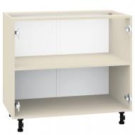 Тумба нижняя распашная LuxeForm 900x820x507 мм крем