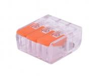 Колодка клеммная E.NEXT e.lc.pro.aw.pl.3 5 шт. оранжевый p0660105