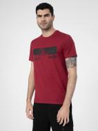 Футболка 4F 4FSS23TTSHM308-61S р.XL червоний