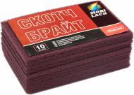 Скотч-брайт красный Mobi Lack 15,2x22,9x1,1 см