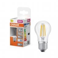 Лампа светодиодная Osram FIL G45 4 Вт E27 4000 К 220 В прозрачная 4058075212541