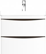 Тумба подвесная AM.PM с умывальником Like 65 венге