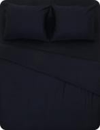 Комплект постільної білизни Stone Wash євро чорний La Nuit