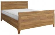 Кровать BRW 160 BERGEN 160x200 см лиственница сибиу золотистая