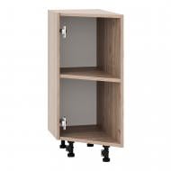 Тумба нижняя LuxeForm угловая открытая 300x820x560 мм дуб нельсон