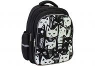 Рюкзак шкільний Maxi 15" 2 відділення коти MX85420