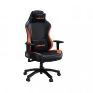 Крісло ігрове Anda Seat Luna Color Size L Black/Orange PVC чорно-помаранчевий