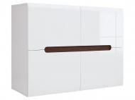 Стеллаж BRW AZTECA TRIO 840х1050х410 мм белый (S504-SFK4D/8/11-BI/BIP)