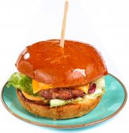 Бургер BBQ з яловичиною