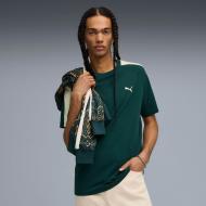 Футболка Puma T7 Tee 62959275 р.XL зелений