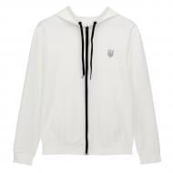 Худи LOGOS-Tac из двунитки Герб на змейке 04-06-00-0065 р.M молочный