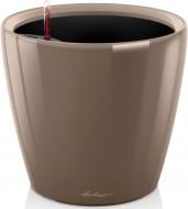 Кашпо Lechuza Classico Premium LS 50 круглый 40 л серо-коричневый (16105)