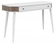 Столик туалетний BRW CAPRI 1ш 1200х760х500 мм дуб темний / білий (B25-TOL1S/120/76-DFCK/BI)