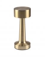 Настольная лампа декоративная Goldlux Simply 1xLED-модуль золотой 328007