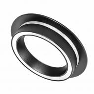 Світильник світлодіодний вбудовуваний LIGHT SET LUG LS-R GX 10747 12 Вт GX53 чорний