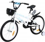 Велосипед детский MaxxPro kids 20" бело-черный KB014