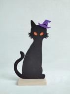 Декоративная фигура GoToArt Черный кот 21 см 125417