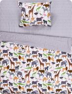 Комплект постільної білизни cool animals 1.5 бежевий La Nuit