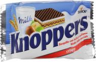 Вафли Knoppers в молочном шоколаде с орехом 25 г 0000040144061 (0000040144061)