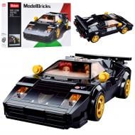 Игрушка-конструктор Sluban Model Bricks Машинка черная M38-B1098