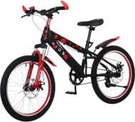 Велосипед дитячий MaxxPro kids 20" чорно-червоний KB019