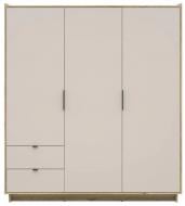 Шкаф BRW DALVA 3д2ш 2010х1795х600 мм дуб маувелла / кашемир (S640-SZF3D2S-DMU/UKA)