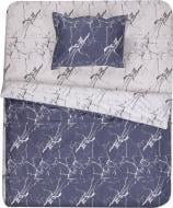 Комплект постельного белья Stone 1.5 синий La Nuit