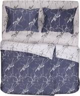 Комплект постельного белья Stone семейный синий La Nuit