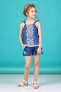Шорты для девочек Zironka Z2-54-0011-1 р.110 синий