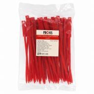 Стяжка для кабеля Profix 50 шт. красный