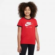 Футболка Nike G NSW TEE RINGER AIR DC7158-657 р.M червоний