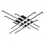 Люстра светодиодная Hopfen STERK BK 6x80 Вт черный Люстра светодиодная Hopfen STERK BK 6x80 Вт черный