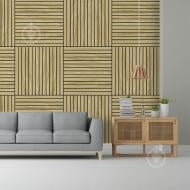 Рейкова панель акустична ПлиТТоргСервіс 17х300х600 мм ясен 0,36 м.кв.