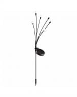 Светильник на солнечной батарее Goldlux Fiorini IP44 черный 328168 Светильник на солнечной батарее Goldlux Fiorini IP44 черный 328168