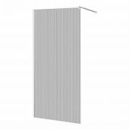 Стенка душевая Imprese WALK-IN з профілем та тримачем, 110*200см, хром, скло mavat