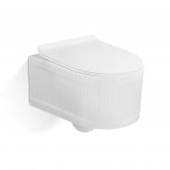 Унитаз подвесной Sant Valentines Velvet Ava со смывом Easy-Clean Rim (SVKWD4184W)