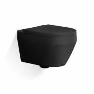 Унитаз подвесной Sant Valentines Opal Modern Black matt со смывом Easy-Clean Rim (SVKW9009WBM)