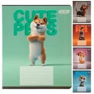 Зошит шкільний Cats&Dogs 12 арк. лінія KIDS LINE ZiBi