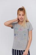 Футболка YAPPI Basic WG1048 р.L серый