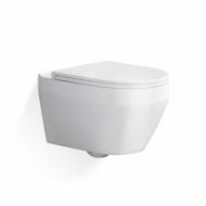 Унитаз подвесной Sant Valentines Opal Modern со смывом Easy-Clean Rim (SVKW9009W)