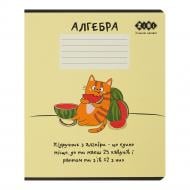 Зошит шкільний Cute Cat Алгебра 36 арк. клітинка KIDS LINE ZiBi