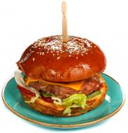 Чизбургер зі свининою