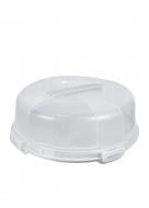 Тортовница Starplast 30х11 см какао