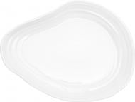 Блюдо сервировочное Fiora Oyster White 41x32,5x4,3 см